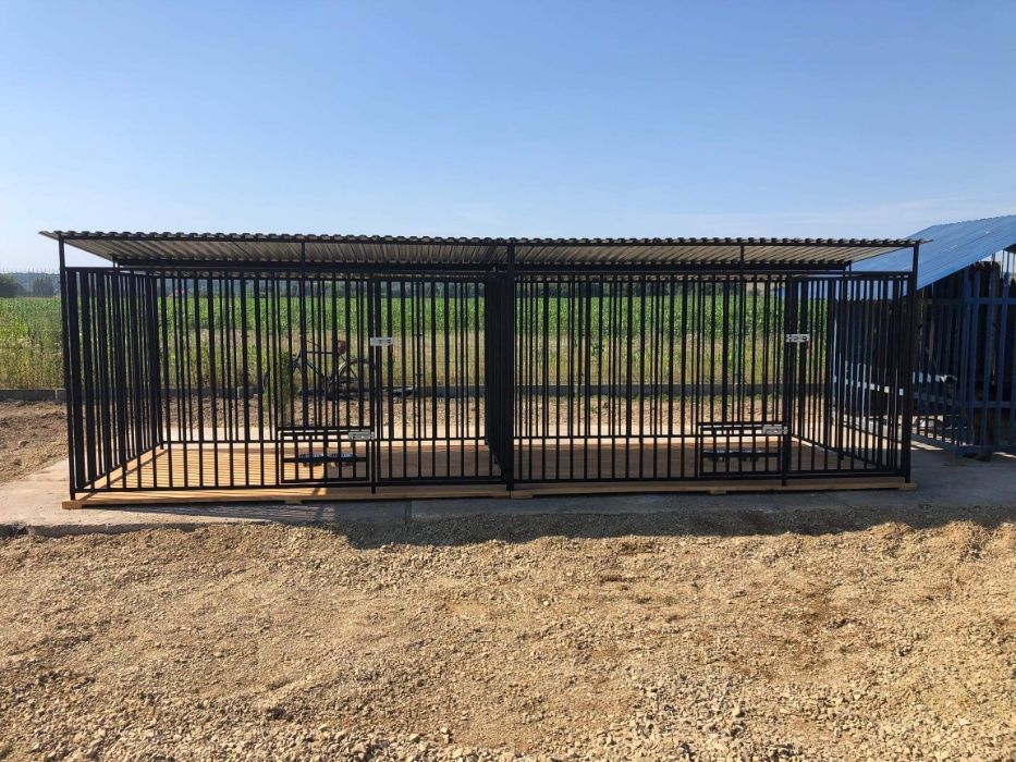 Starannie wykonany mocny kojec boks klatka zagroda dla psa.BUDA