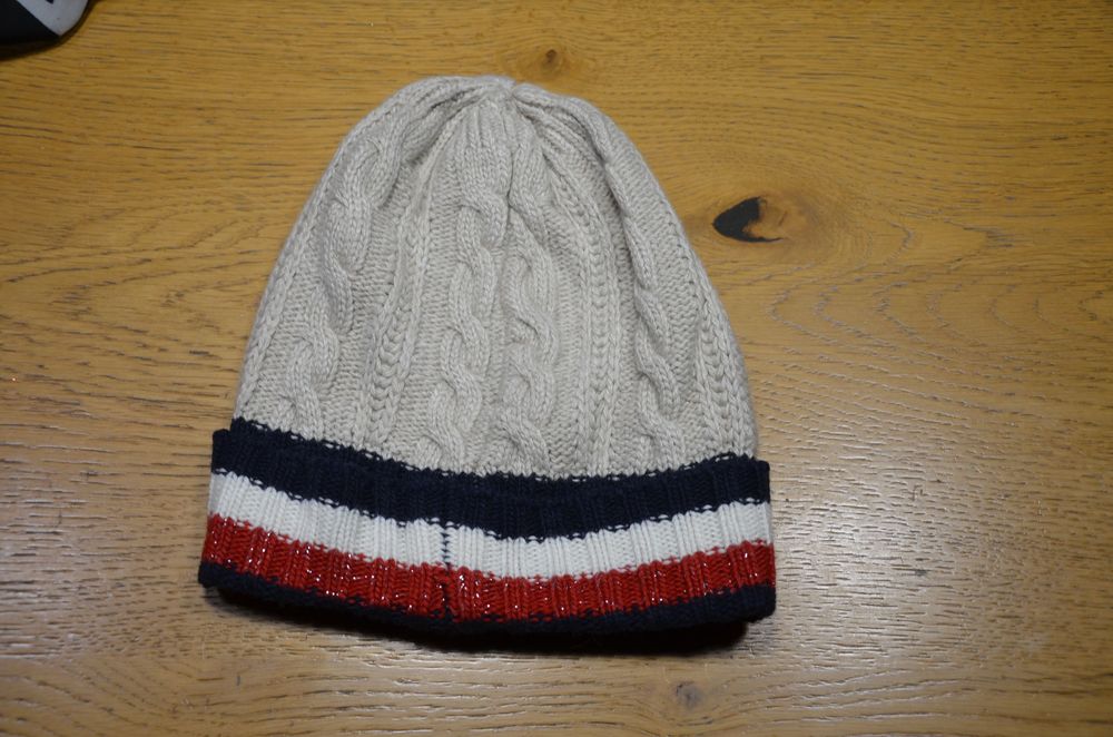 czapka TOMMY HILFIGER one size wełniana/wool + cashmere