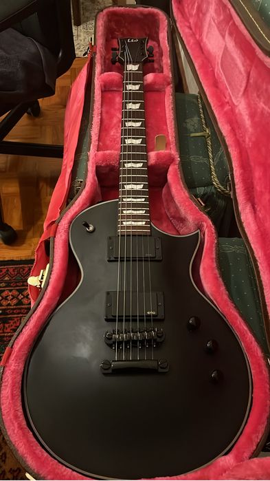 Guitarra ltd 256 black satin