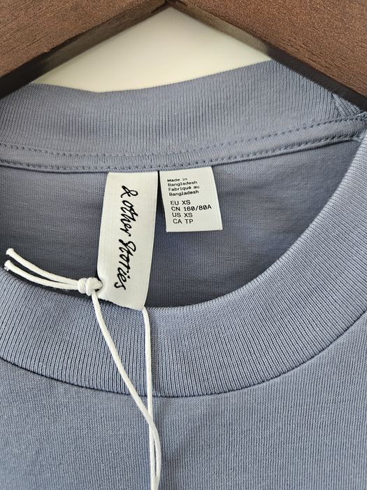 & Other Stories t-shirt cropped  r.xs/34