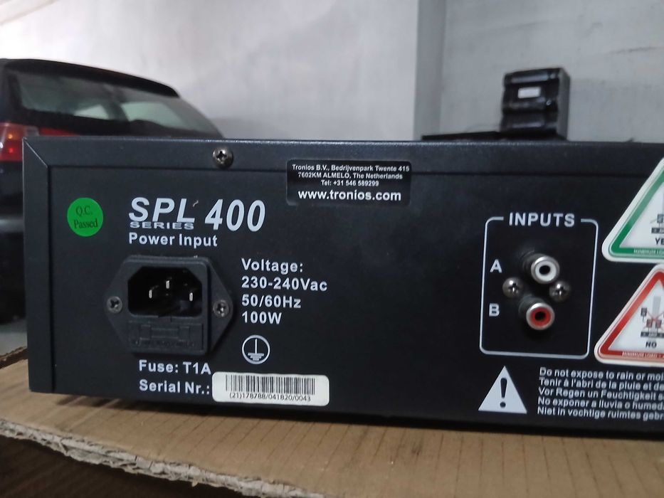 Amplificador SPL 400