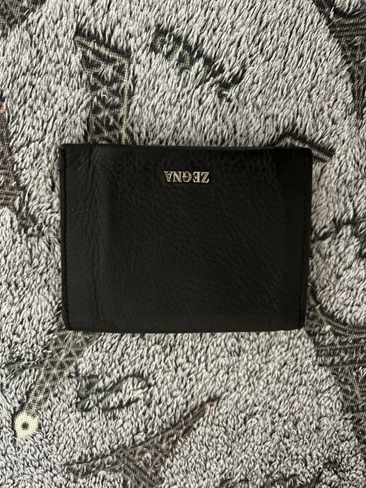 Оригинальный кошелёк ZEGNA (Италия) | кожа | отличное состояние