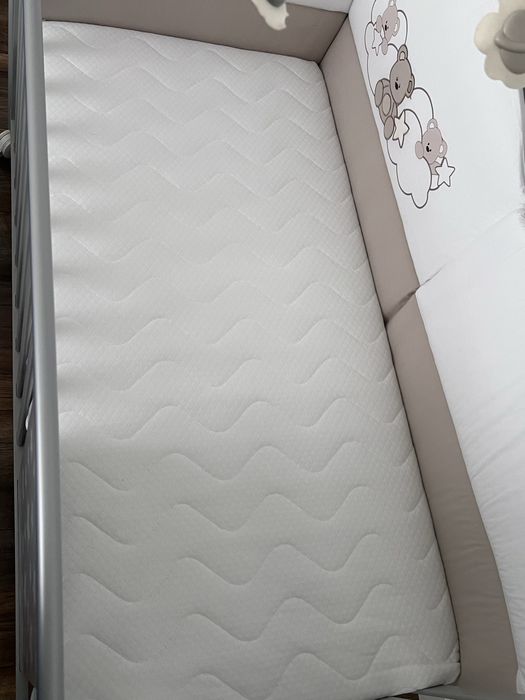 Дитяче ліжечко Azzurra Design Funky Grigio