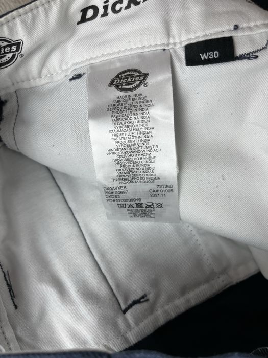 Granatowe spodenki materiałowe męskie Dickies rozmiar 30 M lato letnie