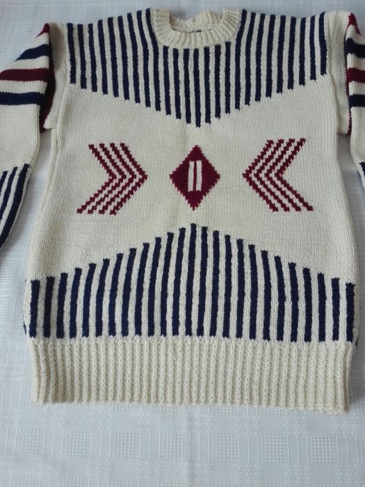 Sweter męski, rozmiar XL, rękodzieło