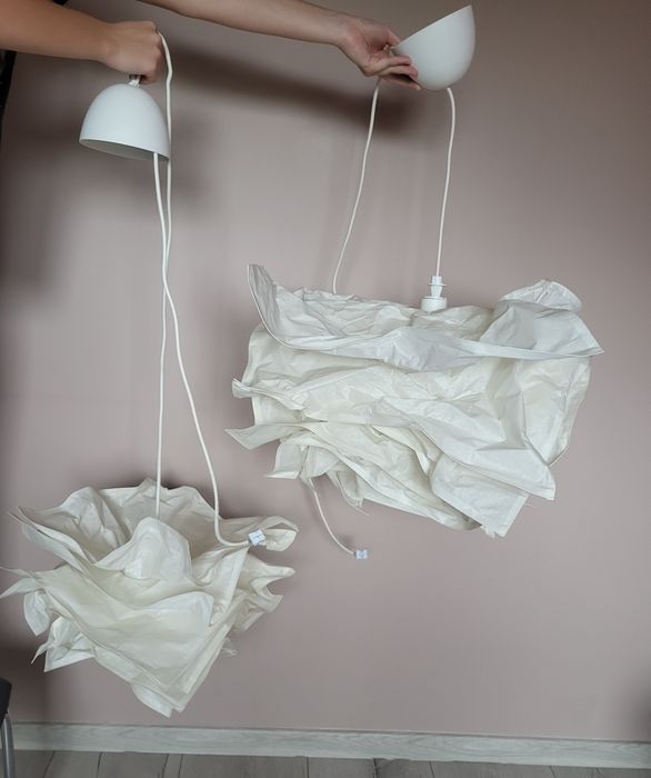 Dwie lampy sufitowe IKEA 80 zł