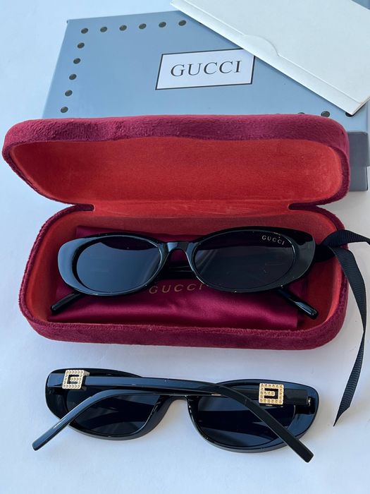 Окуляри чорні  GUCCI гуччі жіночі сонцезахисні