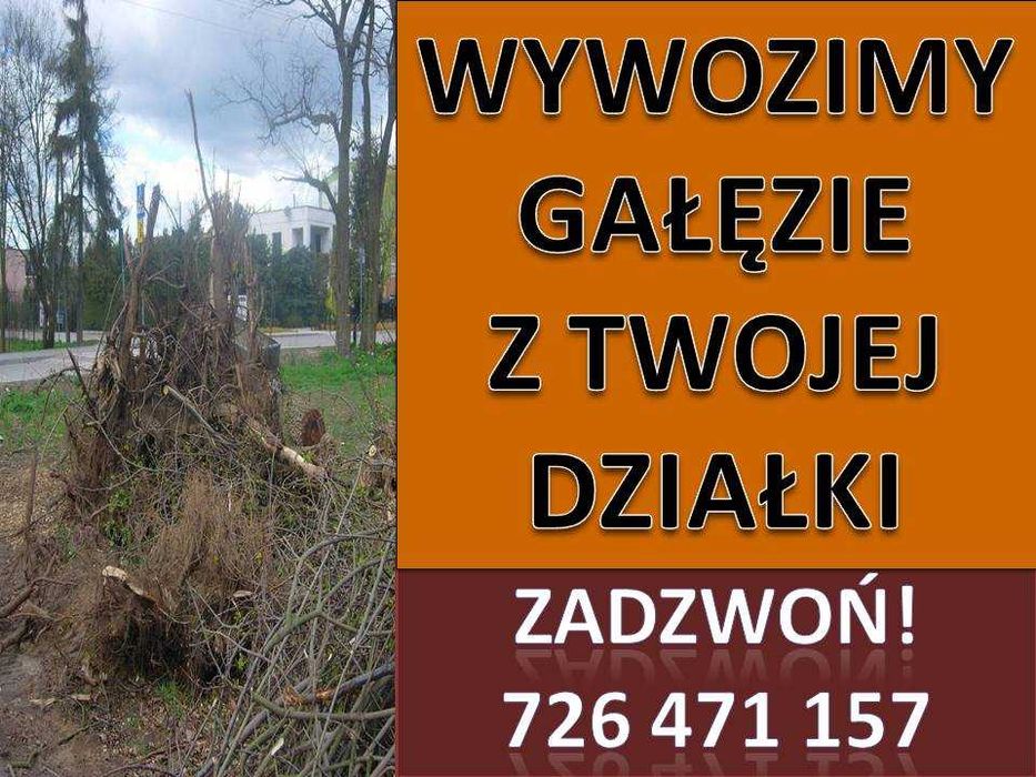 Tani wywóz gałęzi odpadów zielonych Łask okolice