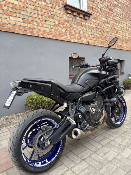 Yamaha mt07 Tracer 35kw A2 Zarejestrowana
