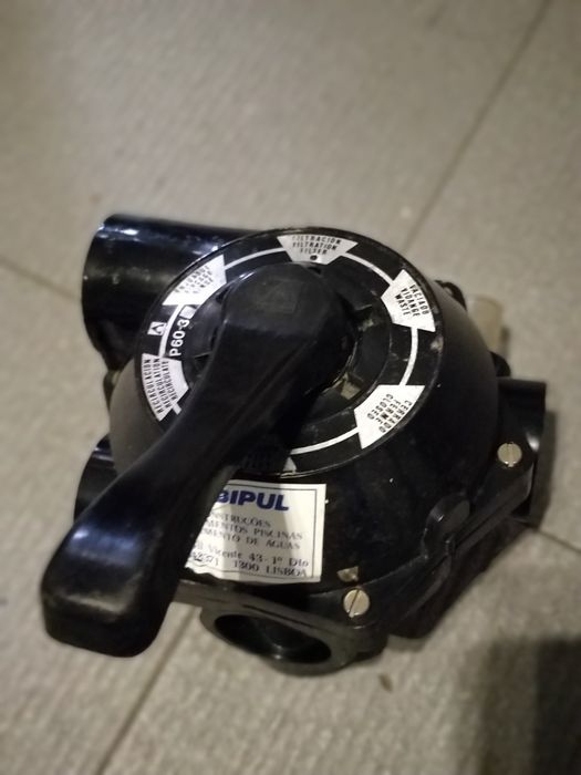 Válvula para filtro de piscina