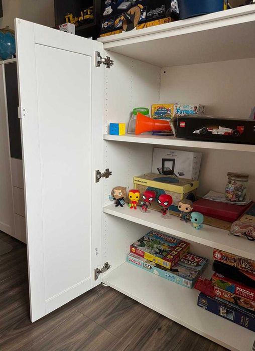 Móvel PLATSA, branco, 80x55x120 cm – IKEA