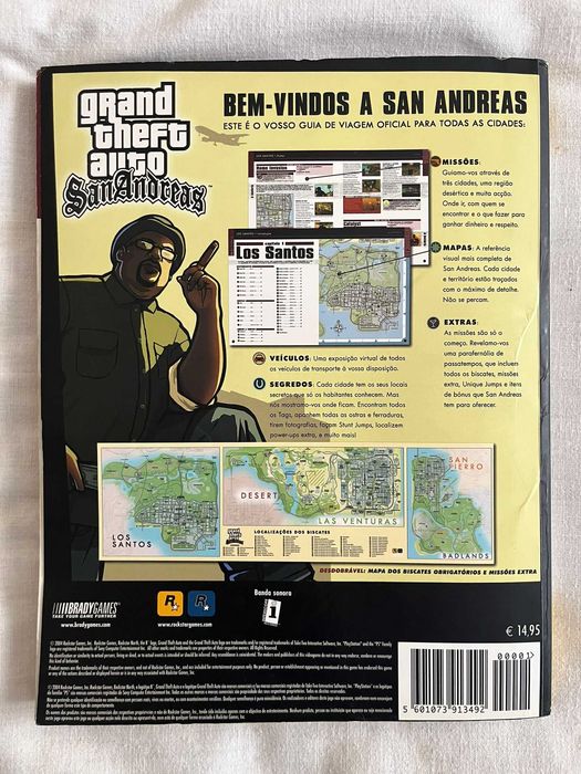 Guia de Estratégia Oficial - GTA SA - Grand Theft Auto - San Andreas