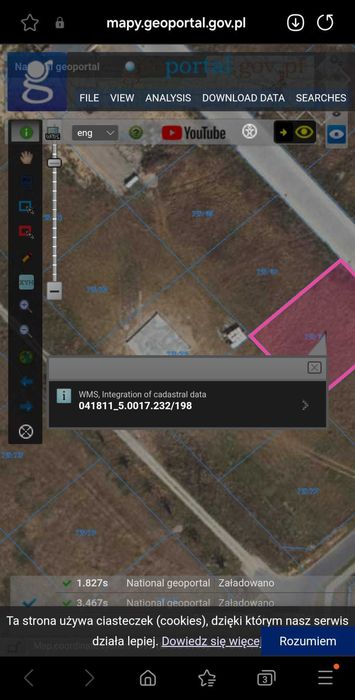 Działka w okolicy jeziora Lubieńskiego