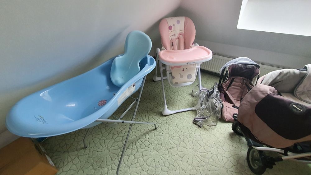 Wózek krzesełko wanienka