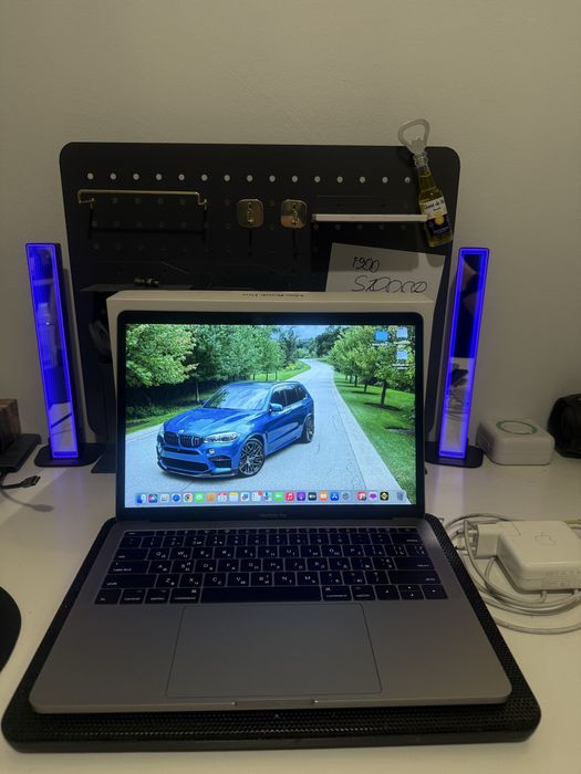 MacBook Pro 13 2017 i5 250GB 8GB RAM A1708 Intel Tytanowy Bdb stan