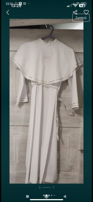 Alba komunijna dla chlopca