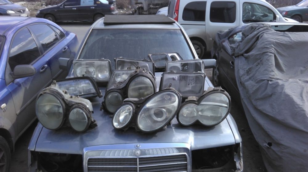Фари передні Mercedes W124 W210 W201 W202 W140 W220 ML163 Vito W168
