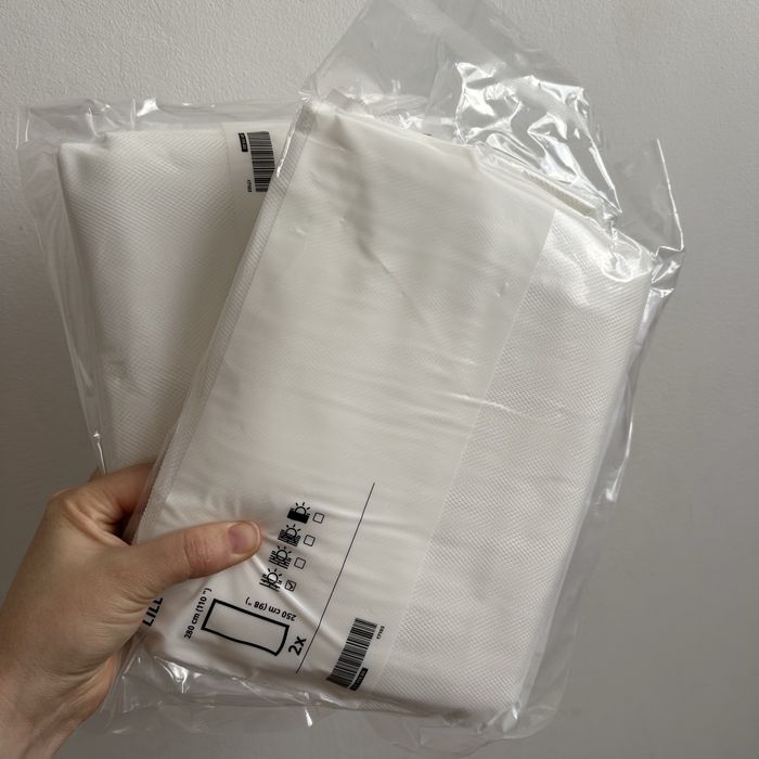 Тюль Lill ikea 2шт в упаковке в наличии