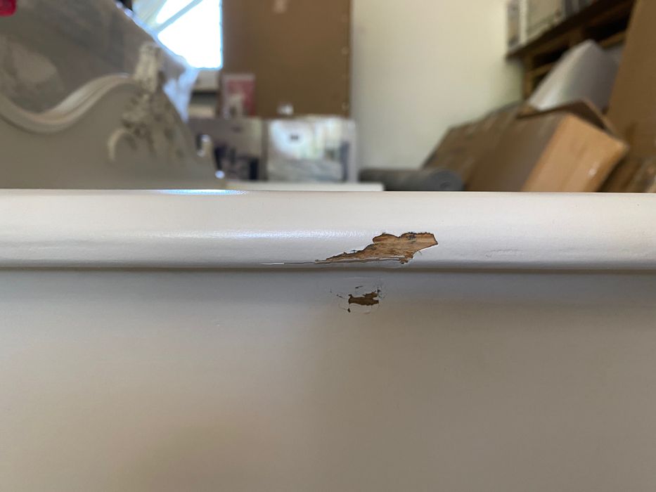 Komoda, stolik w stylu rokoko, Drewno,