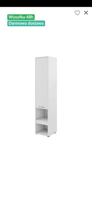 Regał Concept Pro biały Lenart