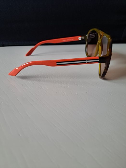 Óculos de sol Gucci (castanho e laranja) unisexo