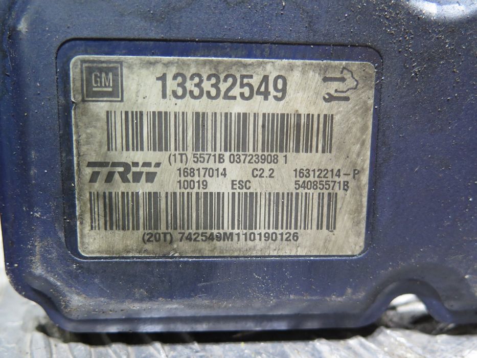 Modulo De Abs De Opel Insignia Ref: 13332549