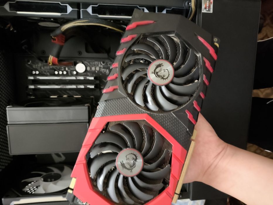 Msi Gtx 1070 TI Gaming X 8Gb | Полностью обслуженая!