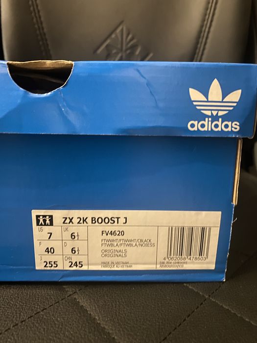 Adidas ZX 2K boost « white solar yellow »