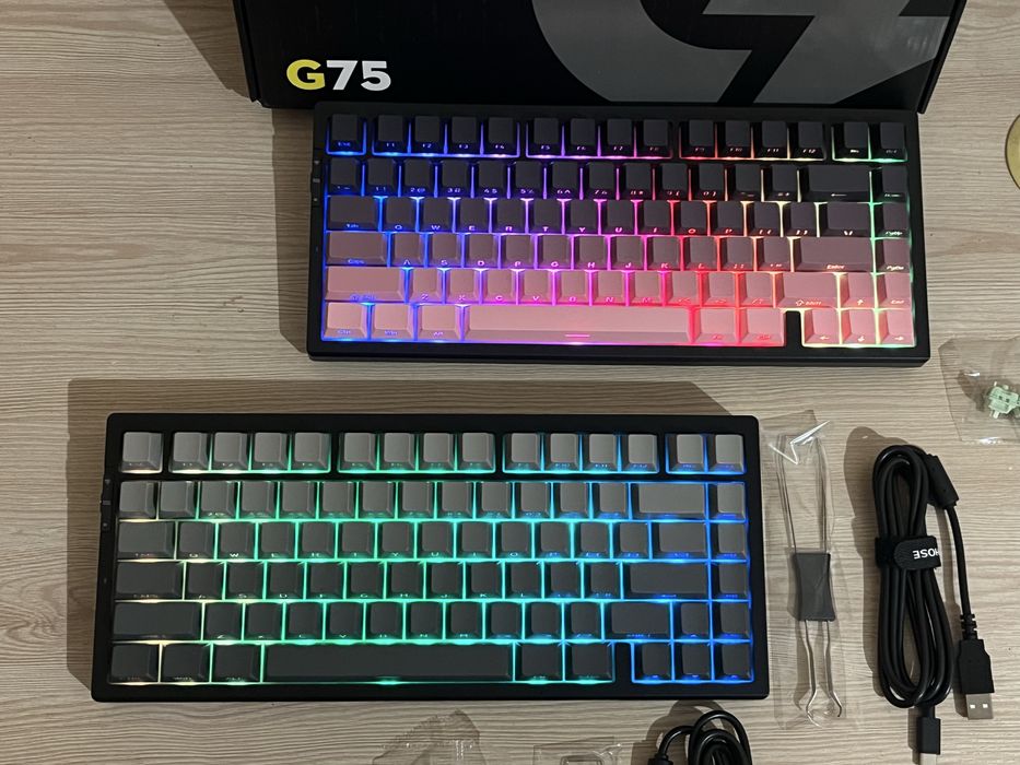 Нові клавіатури Mchose g75 pro