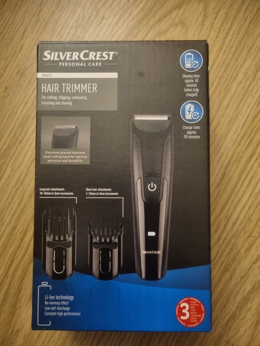 Golarka trymer meski silvercrest NOWA