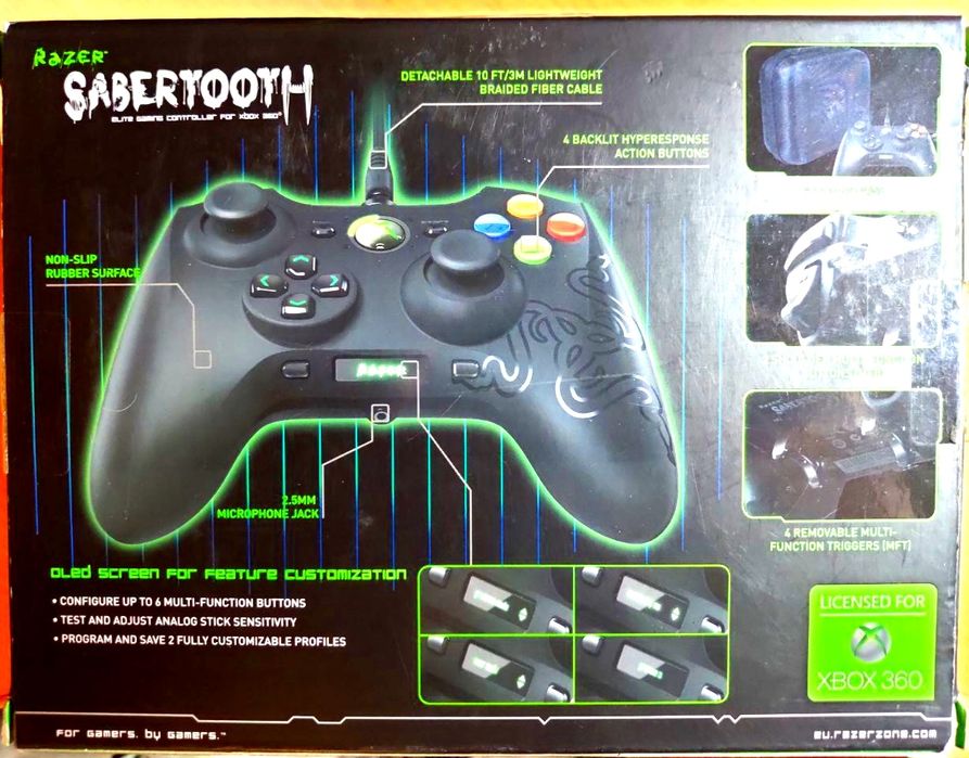 Продам геймпад Razer Sabertooth