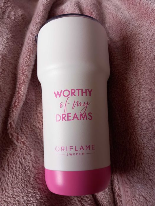 Kubek Termiczny ORIFLAME róż 530ml stal nierdzewna