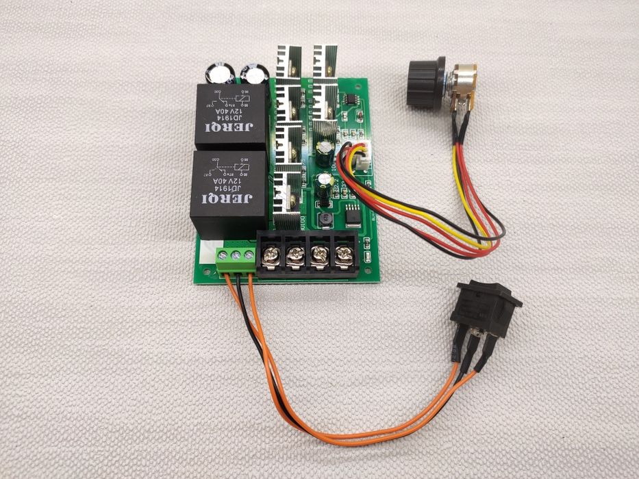 Регулятор оборотов двигателя, ШИМ контроллер 10 - 50 вольт 60А