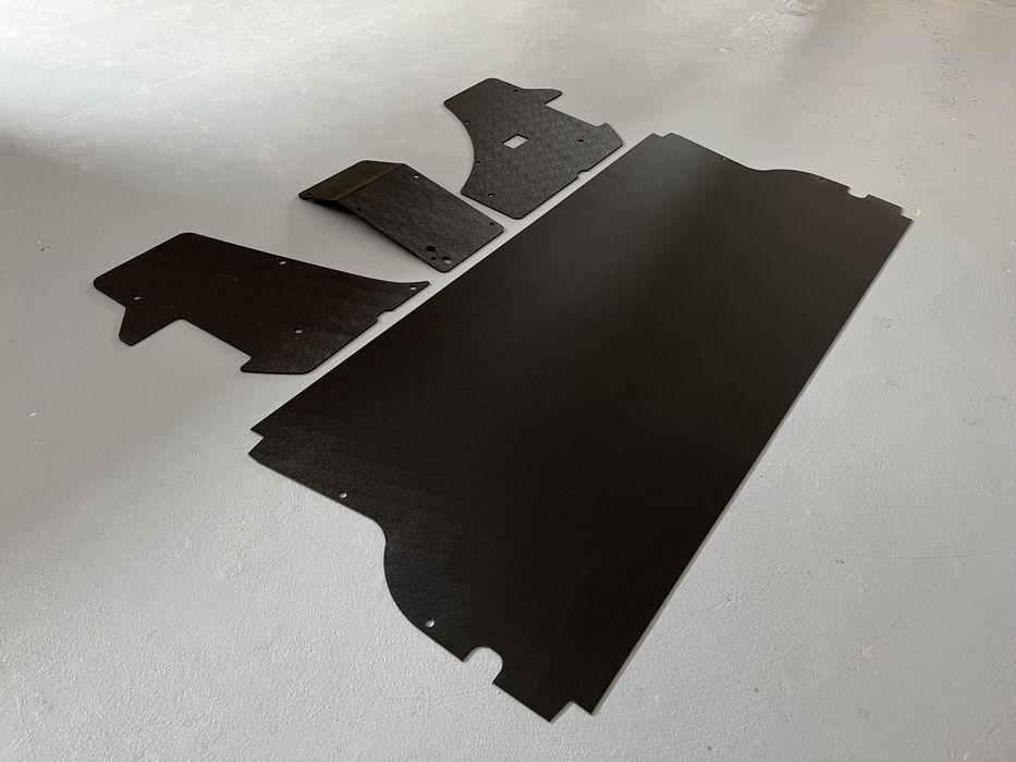 Boczki Golf mk1 mkI Cabrio, bagażnik, klapa, ABS, molet