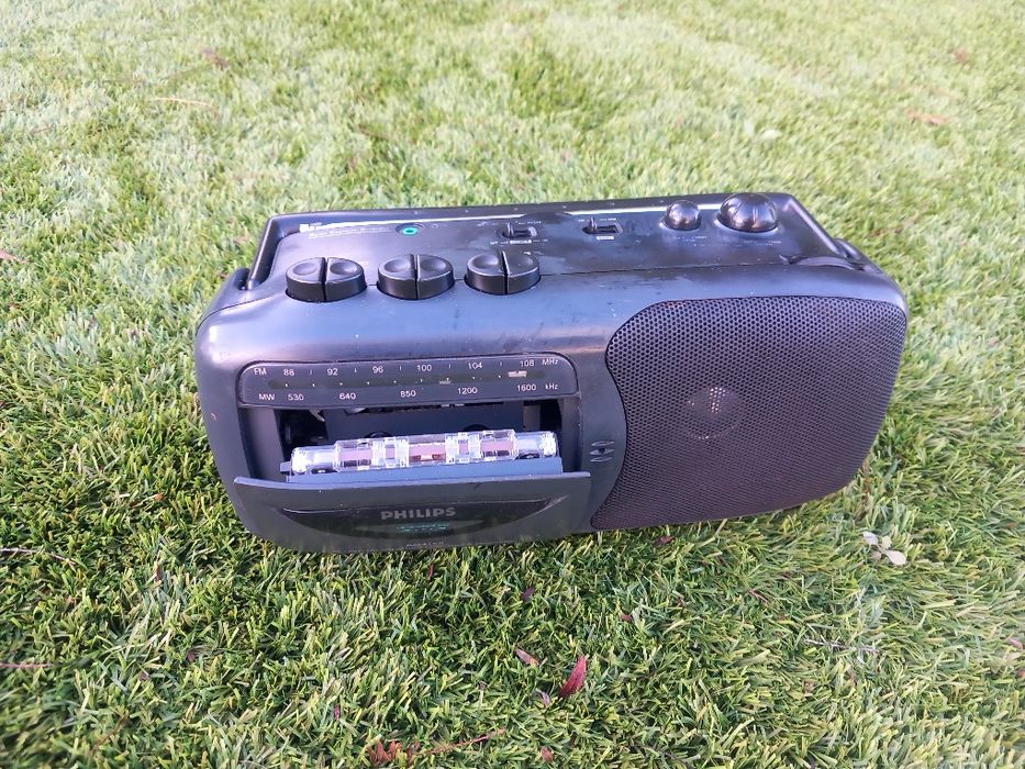 Philips rádio, leitor/ gravador cassettes