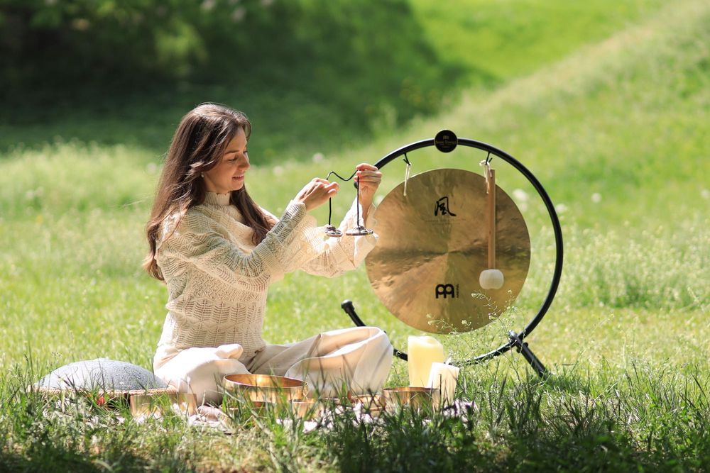 Sesja terapii dźwiękiem Sound Healing Kąpiel w dźwiękach (