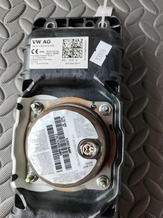 Airbag do tablier e cortina lateral Audi A3 8V