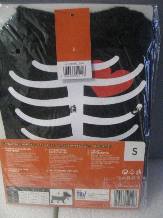 Nowe przebranie kostium dla psa na halloween S