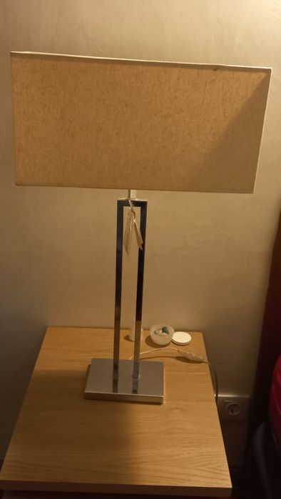 Vendo 2 candeeiros de aço inoxidável