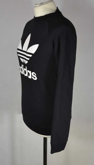 ADIDAS Trefoil Crew Logo Bluza Damska 36 Oryginlna Bawełna Super Stan