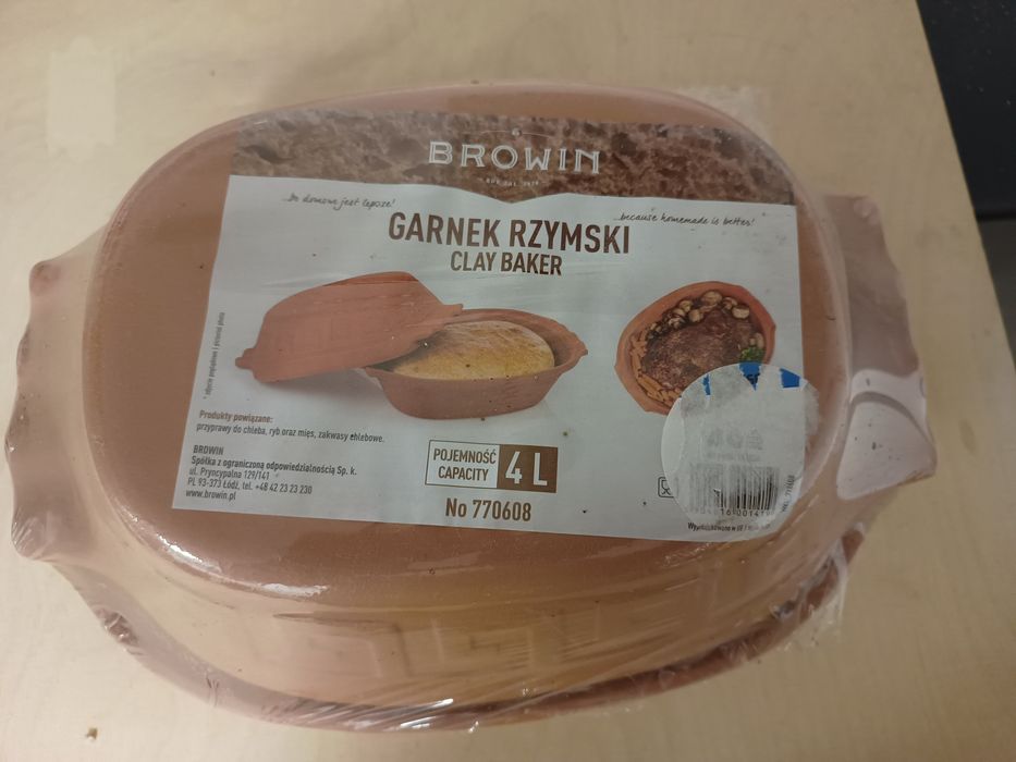 Garnek ceramiczny nowy