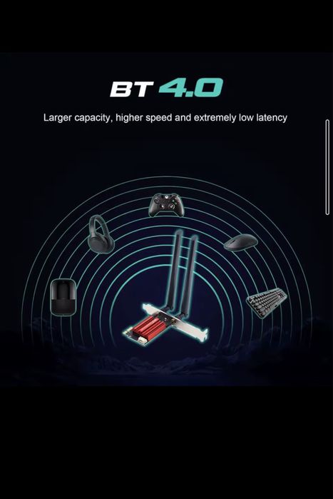 Wi-Fi та Блютуз адаптер FENVI AC1200