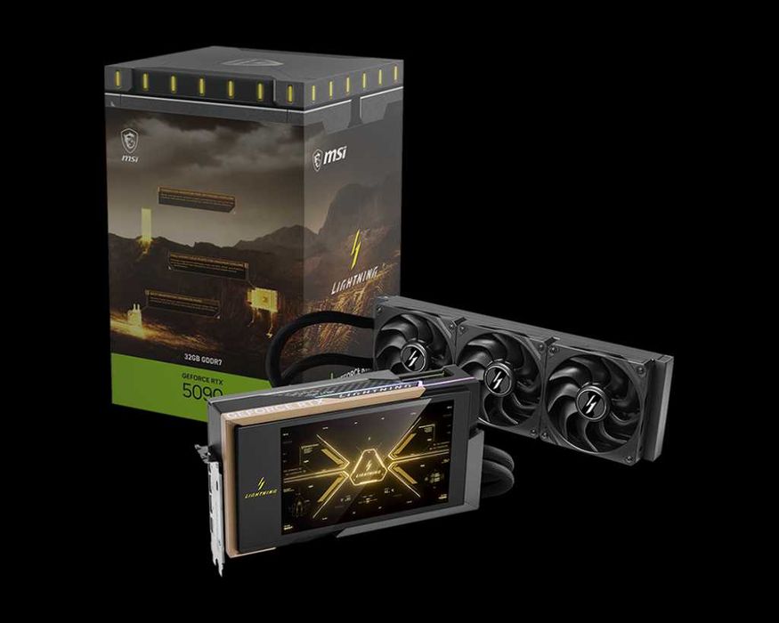 MSI GeForce RTX 5090 32G Lightning Z