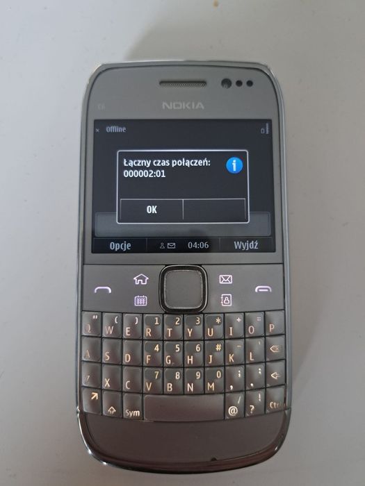 Dla Kolekcjonera Nokia E6 ładna sprawna