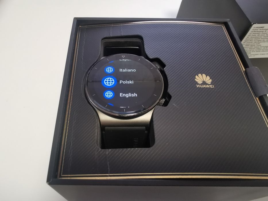 Smartwatch Huawei watch gt 2 Pro 100 % sprawny, rozmowy, kompas, gps