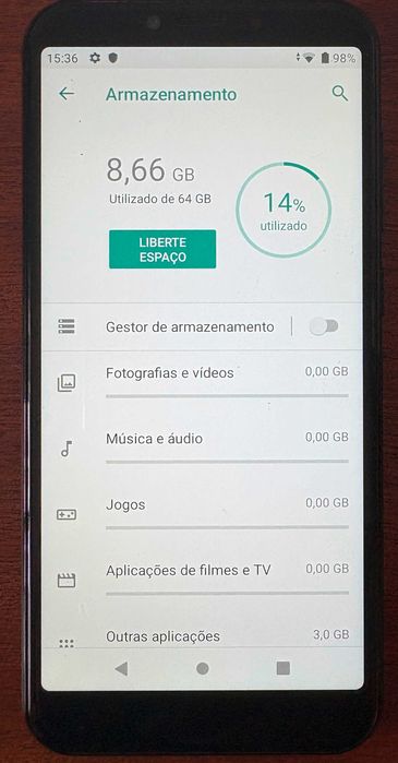 Telemóvel Alcatel 1S dual SIM * 4 GB / 64 GB