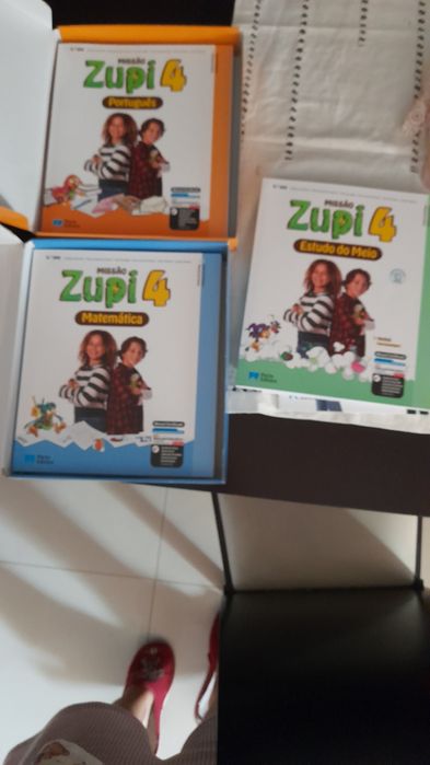 Livros 4 ano e cadernos actividades