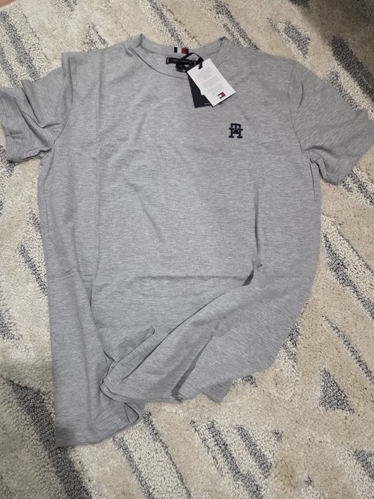 Koszulka meska TH szara r.XL