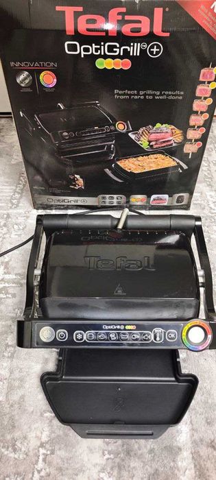 Гриль-барбекю электрический Tefal OptiGrill +
