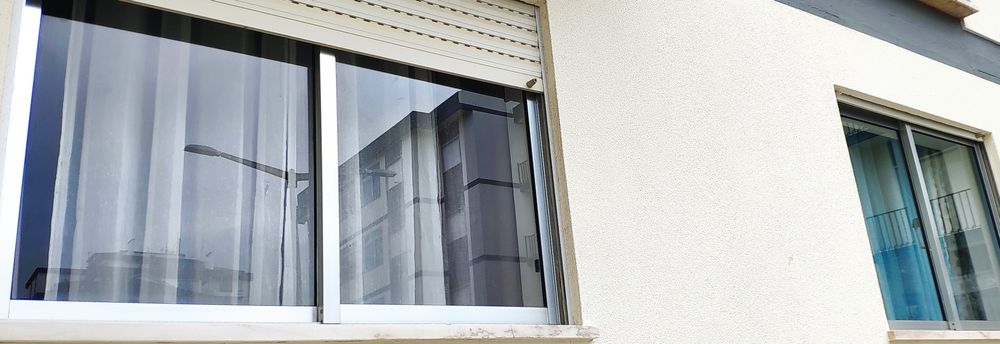 7 janelas alumínio de 1987